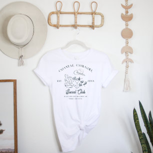 T-shirt Cowgirl Côtière Enterrement de Vie de Jeune Fille 