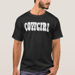 T-shirt Cowgirl - Cow Girl, Cheval, Équestre, Jolies Cowgi