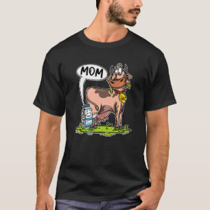 T-shirt Cowgirl Milk Carton Call Cow Maman Milk Farmer Cow