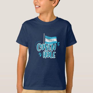 T-shirt Coxen Hole with Honduras Flag