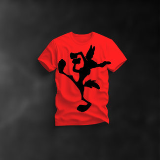 T-SHIRT COYOTE EN MOTION