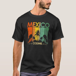 T-shirt Cozumel Souvenir Mexique Été
