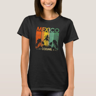 T-shirt Cozumel Souvenir Mexique Été