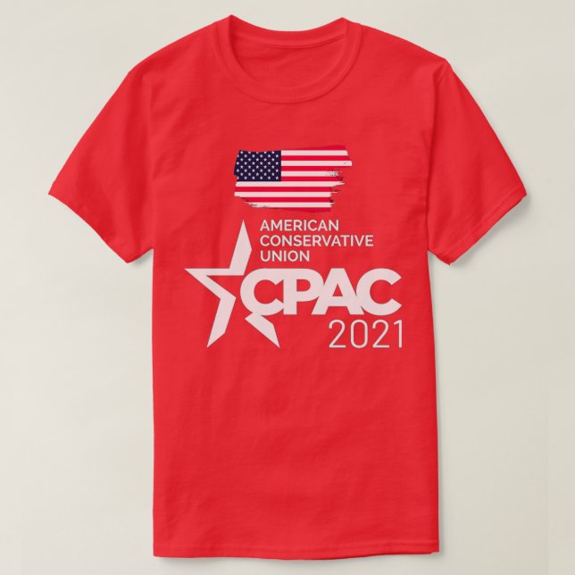 T-shirt Cpac 2021 (Design devant)