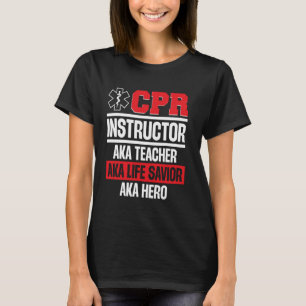 T-shirt CPR Funny Manikin CPR Accessoires Pocket Mask CPR