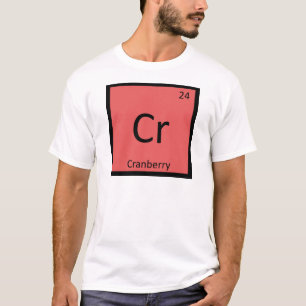 T-shirt Cr - Tableau périodique de la chimie des fruits de