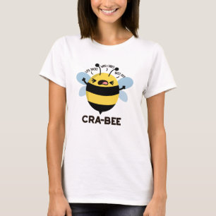T-shirt Cra-bee Funny Crabby Bee Pun