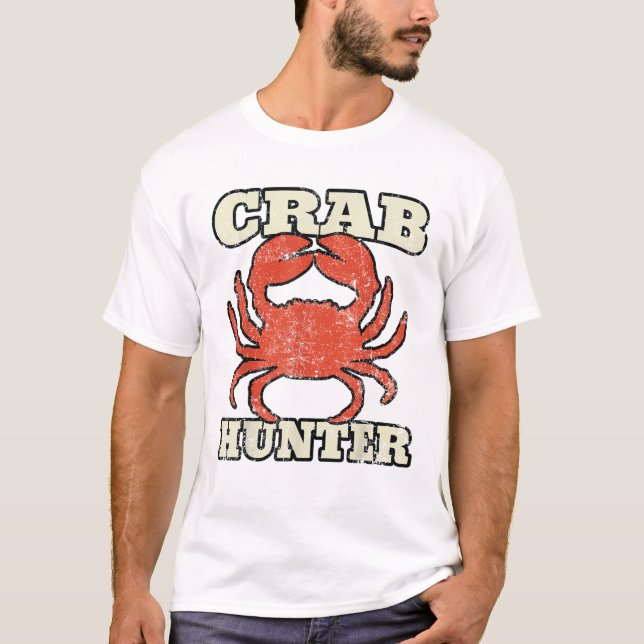 T-shirt Crab Hunter Seafood Hunting (Devant)