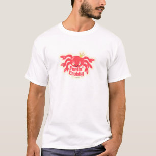 T-shirt Crabby Guy Fun Joli Cartogramme Style Crabe
