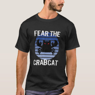 T-shirt Crabcat Drôle Crabcat chat Cryptid Cryptozool