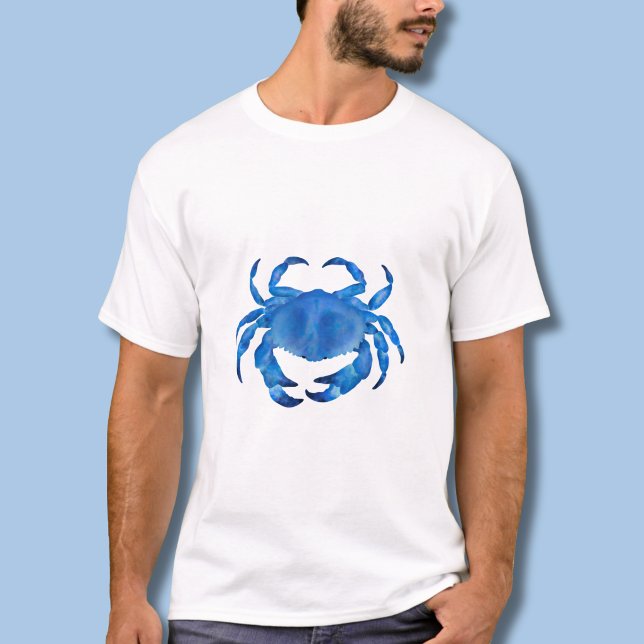 T-shirt Crabe côtier bleu (Blue crab t-shirt)