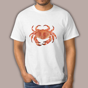 T-shirt Crabe de Littoral Crustacé