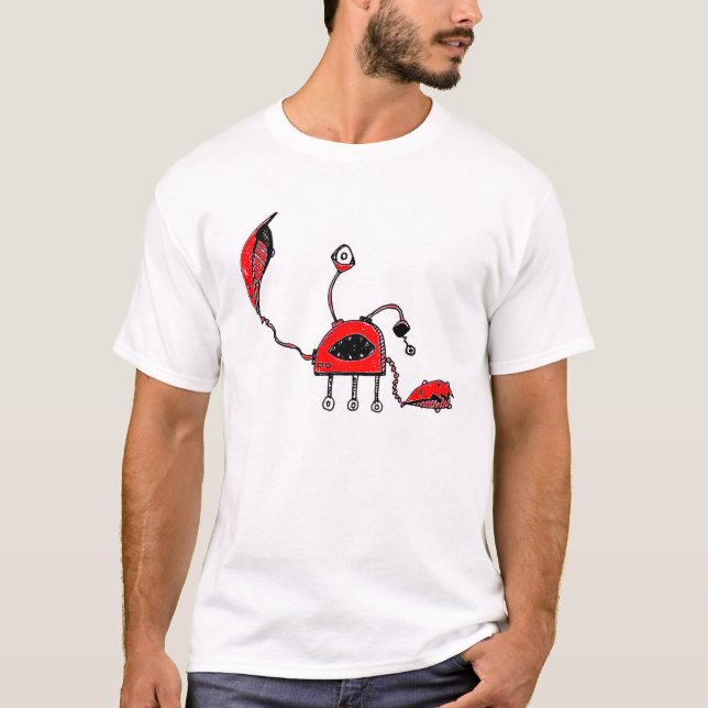 T-shirt Crabe de robot (Devant)