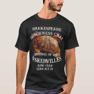 T-shirt Crabe de Shakespeare Lear Dungeness Impérial