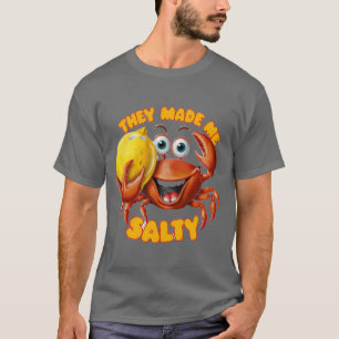 T-shirt Crabe drôle