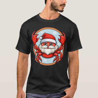 T-shirt Crabe Noël garçon
