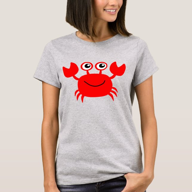 T-shirt crabe rouge (Devant)