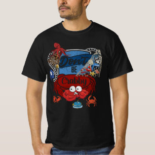 T-shirt Crabe sous-marin Vie marine