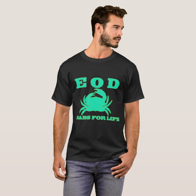 T-shirt Crabes d'EOD pendant la vie ! (Devant entier)