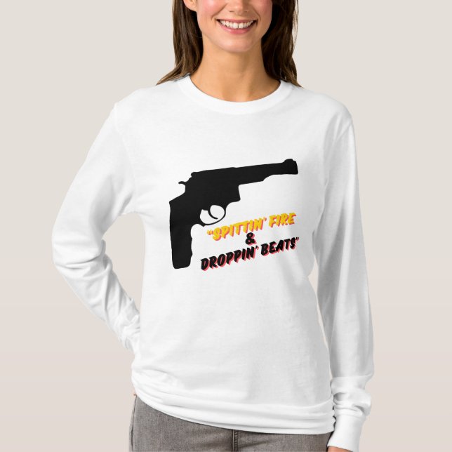 T-shirt Cracher du Feu & Lâcher des Beats (Devant)