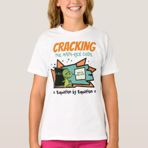 T-shirt Cracing du code Math-Rex