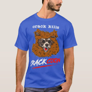 T-shirt Crack Crack tue l'art du ventilateur