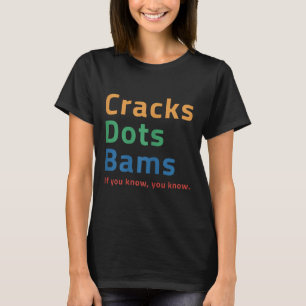 T-shirt Cracks Dots Bams, son Mahjong Time Mahjong Social