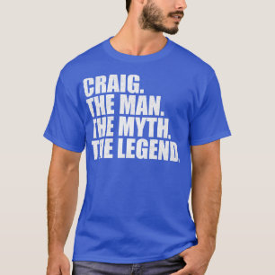 T-shirt Craig Craig Nom de famille Craig nom de famille Cr