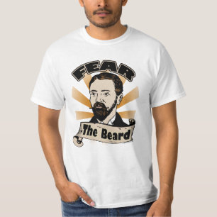 T-shirt Craignez la barbe, moustache drôle
