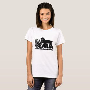 T-shirt Craignez la barbe - vitesse à poils durs allemand