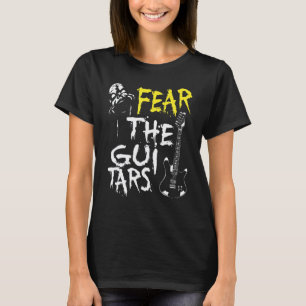 T-shirt Craignez la guitare pour lui ou elle