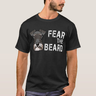 T-shirt Craignez-Le La Barbe - Miniature Schnauzer Chien M