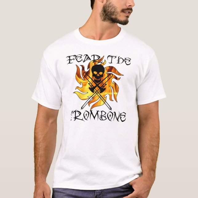 T-shirt Craignez le trombone (Devant)