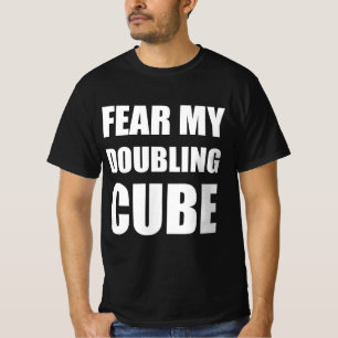 T-shirt Craignez mon cube de doublement