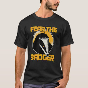 T-shirt Craindre Le Badger Drôle Cadeau Badger