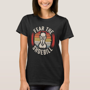 T-shirt Craindre le bec-en-sabot Oiseau bec-en-sabot orni