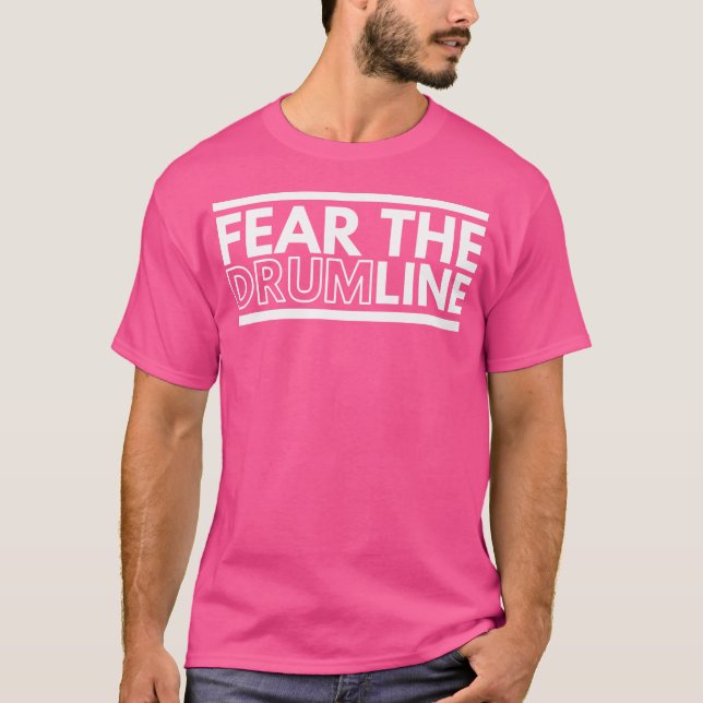 T-shirt Crains Les Tambours À Drumline (Devant)