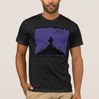 T-shirt Crainte de Virginia City, Montana le cimetière de