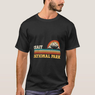 T-shirt Crait National Park Mountain Trees Sun Camg Hiking