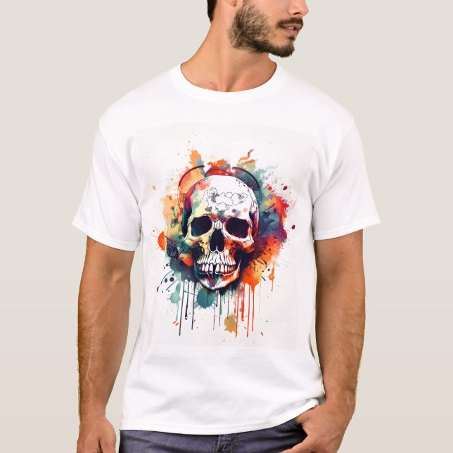 T-shirt crâne (Devant)