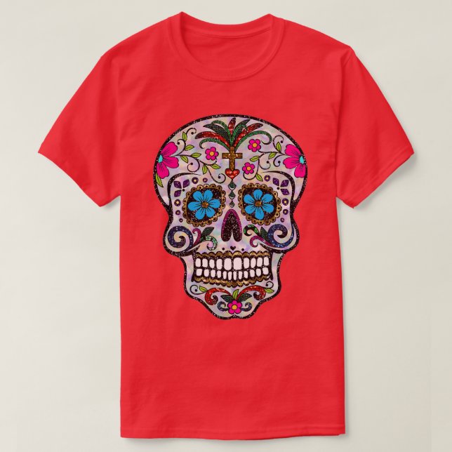 T-shirt crâne à sucre (Design devant)