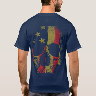 T-shirt crâne américain