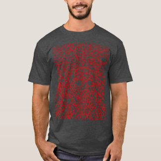 T-shirt Crâne antiente asiatique 211