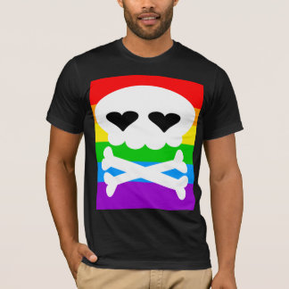 T-shirt Crâne Arc-en-Ciel Rave Kawaii