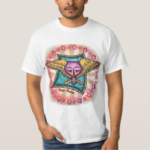 T-shirt crâne aux os pourpres