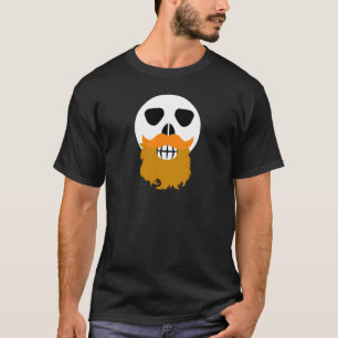 T-shirt Crâne barbu