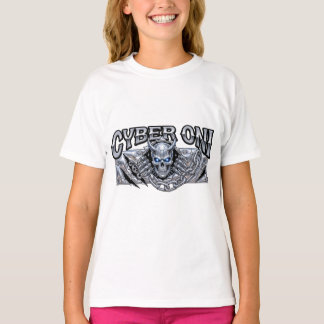 T-shirt Crâne Cyberpunk Éternel Art de Feu