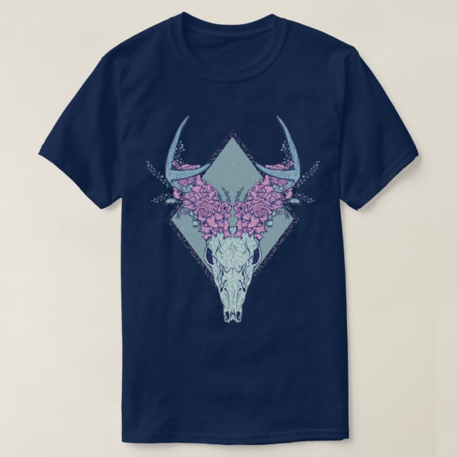 T-shirt Crâne de cerf (Design devant)