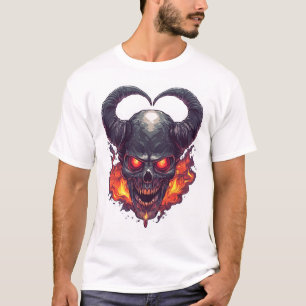 T-shirt Crâne de démon Firestorm
