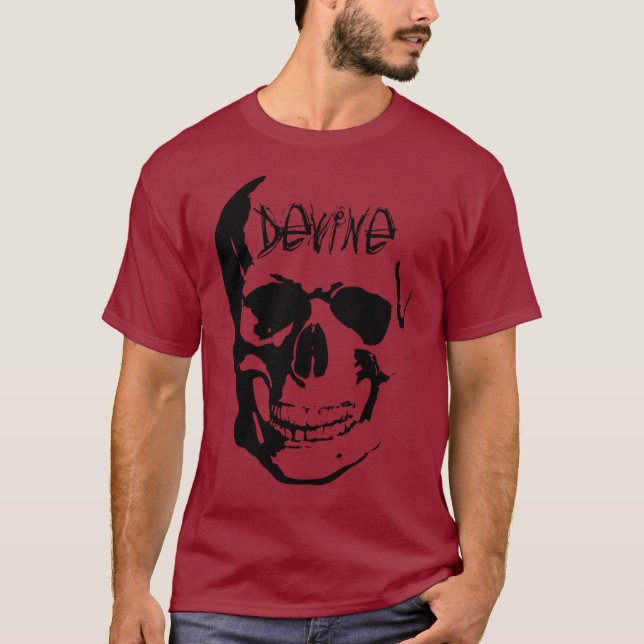 T-shirt Crâne de DeVine (Devant)